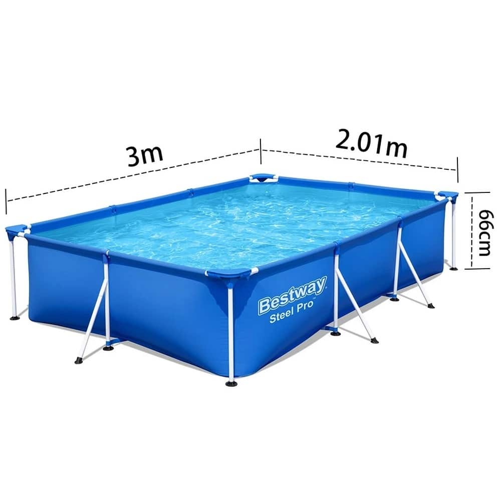Bestway Piscine hors sol Steel Pro 300 x 201 x 66 cm – Image 2